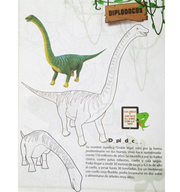 Cartillas Dino Kids